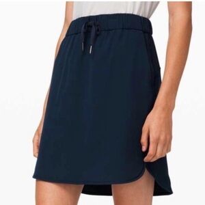 Lululemon Athletica On The Fly Skirt Black